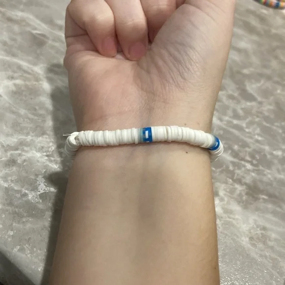 Cute boho blue turtle bracelet - Picture 3 of 3